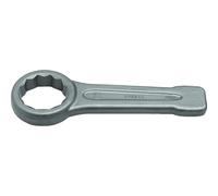 Bahco 7444SG-M-42 12-Points Ring End Slogging Wrench, Grey, 42 mm