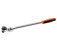 Bahco 7710 Reversible Flex-Head Ratchet, Black/Orange, 3/8-Inch