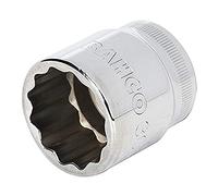 Bahco 7800DM-27 1/2-Inch 27 mm Bi-Hex Sockets-Square Drive - Multi-Colour