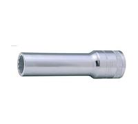 Bahco 7805DM-18 Bi-Hex Deep Length Socket, Silver, 1/2-Inch, 18 mm