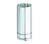 Bahco 7805DM-22 Bi-Hex Deep Length Socket, Silver, 1/2-Inch, 22 mm