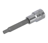 BAHCO 7809M-4-120 Vaso con Punta 1/2" para tornillos bi-hexagonales de 4 mm, 120 mm Hardware, Other Tools, Multicolor