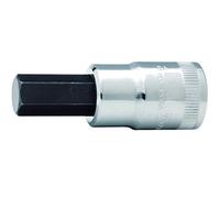 Bahco 7809M-4 Square Drive Socket Driver for Hex Head Screws, Silver, 4 mm