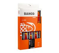 BAHCO 7PC INSULATED SCREWDRIVER SET SLOT/PZ