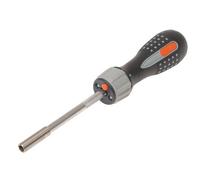 Bahco 808050L Led Ratchet Screwdriver & 6 Bits Multi Colour (One Size)