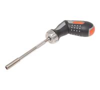 Bahco 808050P 6 Piece Adjustable Pistol Grip Ratchet Screwdriver