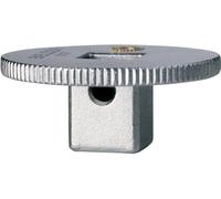 Bahco 8167 Increasing Flat Adaptor for 3/8-Inch Square Drive and 1/2-Inch Socket, Grey