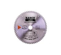 Bahco 8501-17F Circular Saw Blade with 40 Teeth for Wood, 0 V, Silver, 210 mm
