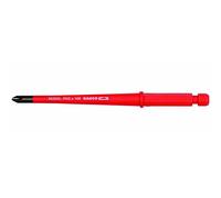 Bahco 8620SL-2P Slim/Insulated Interchangeable Blades for Phillips Head Screws, Red, Size 2, Set of 2 Piece