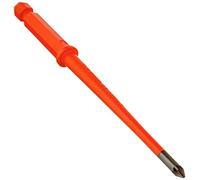 Bahco 8810SL-2P Slim/Insulated Interchangeable Blades for Pozidriv Head Screws, Red, Size 1, Set of 2 Piece