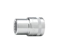 Bahco 8900DZ-1.1/2 Standard Length Socket, Silver, 3/4 Bi-Hex 1 1/2-Inch
