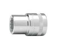 Bahco 8900DZ-2 Standard Length Socket, Silver, 3/4 Bi-Hex 2-Inch