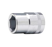Bahco 8900SM-24 Standard Length Socket, Silver, 3/4-Inch Hex 24 mm