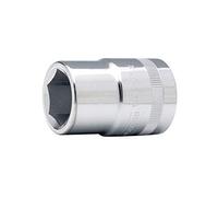 Bahco 8900SM-55 Standard Length Socket, Silver, 3/4-Inch Hex 55 mm