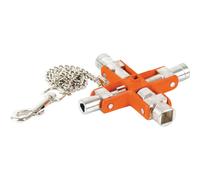 Bahco Switch Cabinet Master Key BAHMK9 - 9-Way Multi-Fitting - Colour