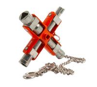 Bahco 9 In 1 Switch Cabinet Wrench Red/silver (One Size)