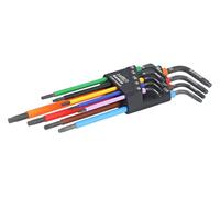 BAHCO 9 Piece Colour Coded Long Torx Key Set