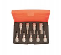 BAHCO 9 PIECE HEX BIT SOCKET SET