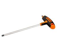 Bahco 900T-060-200 Screwdriver with T-Handle for Hexagonal Head Screws, Black/Silver/Orange, 6/200 mm