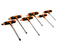 Bahco 903t-1 T-handle Hex Screwdriver Set, 6 Piece (One Size) (Multi Colour)