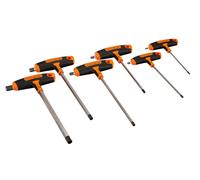 Bahco 903t-1 T-handle Hex Screwdriver Set, 6 Piece (One Size) (Multi Colour)