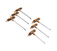 Bahco 903t-1 T-handle Hex Screwdriver Set, 6 Piece (One Size) (Multi Colour)