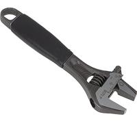 Bahco 9070P Reversible Jaw Black Ergo Adjustable Wrench, 150mm Length | Precision jaws for confined spaces | Serrated grip surfaces | Durable alloy steel construction | Professional use