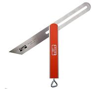 Bahco 9574-250 250MM Bevel with Locking END, Silver/Orange