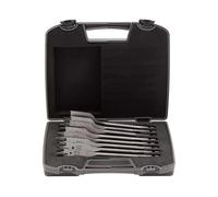 9629 Series Flat Bit Set, 8 Piece | Flat bit set with high speed cutting performance and carry case