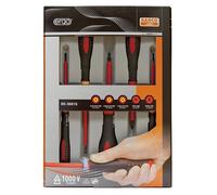 BAHCO 9881S VDE Screwdriver Set, Slotted + Phillips-Kreuzschlitz, 5-teilig