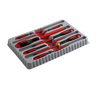 Bahco 9888S BE-9888s VDE Ergo Slot/Pozi Screwdriver Set (7 Pieces)