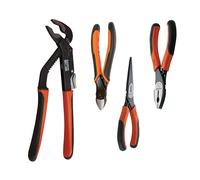 Bahco 9897 Ergo Pliers Set - 4pc - Bacho Plier Kit - (Barco) - Pliers Set