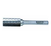 Bahco A1225C06 Cylindrical Coarse Rotary Burr, Silver, 12 x 65 mm