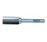 Bahco A1625M08X Cylindrical Medium X-Cut Rotary Burr, 0 V, Silver, 16 x 65 x 8 mm
