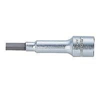 Bahco A6709M-6 1/4-Inch Socket Driver Long for Hex Head Screws, Silver, 6 mm