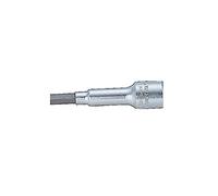 Bahco A6709Z-5/32 1/4-Inch Socket Driver Long for Hex Head Screws, Silver, 5/32-Inch
