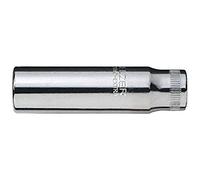 Bahco A6800DM-6 1/4-Inch Bi-Hex Deep Length Socket, Silver, 6 mm