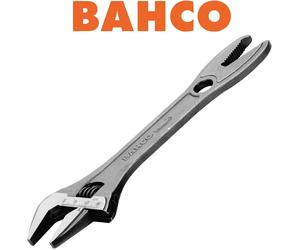 BAHCO Adjustable Spanner 8" 205mm Alligator Fish Tail Pipe Nut Grip Wrench BAH31