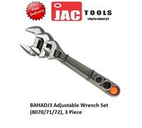 BAHCO CENTRAL NUT ADJUSTABLE WRENCH - 255mm