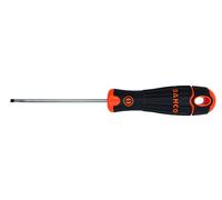Bahco B191.040.100 Slotted Screwdriver Straight, Multi-Colour, 4 x 0.8 x 100 mm