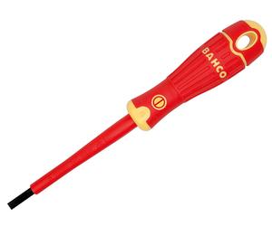 Bahco B196.025.075 fit Insulated Slotted Screwdriver 2.5 X 75Mm