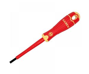 Bahco B196.080.175 fit Insulated Slotted Screwdriver 8.0 X 175Mm