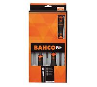 Bahco B219.005 "Fit" Slotted/Ph Screwdriver Set, Multi-Colour