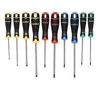 Bahco B219.010RB BahCofit 10 Piece Colour Coded Screwdriver Set