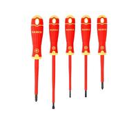 Bahco B220.005 Bahcofit Insulated Scewdriver Set, 5 Piece Bah220005