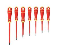Bahco B220.007 Bahcofit Insulated Screwdriver Set, 7 Piece Bah220007