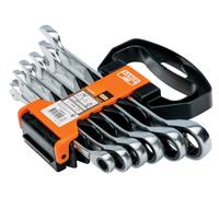 Bahco BAH1RMSH6 1RM 6pc Ratcheting Combination Wrench Set