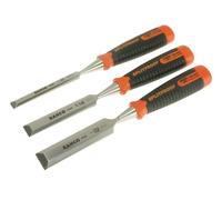 Bahco BAH434S3 434 3pc Bevel Edge Chisel Set