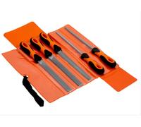 Bahco BAH47808 - 200mm 8 Inch ERGO™ Engineering File Set 5Pcs In Pouch Wrap