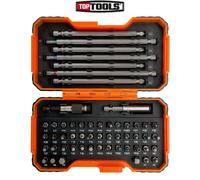 Bahco 59/S54BC 54 Piece Pozi,Phillips,Hex,Torx, Screwdriver Bit Set & Holders